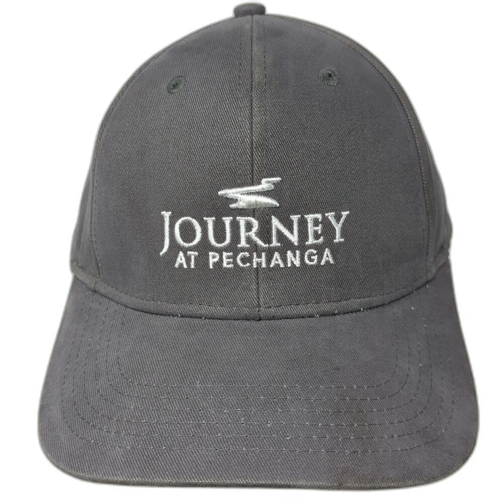 Legendary Baseball Cap Gray One Size Journey At Pechanga Slideback Hat Logo